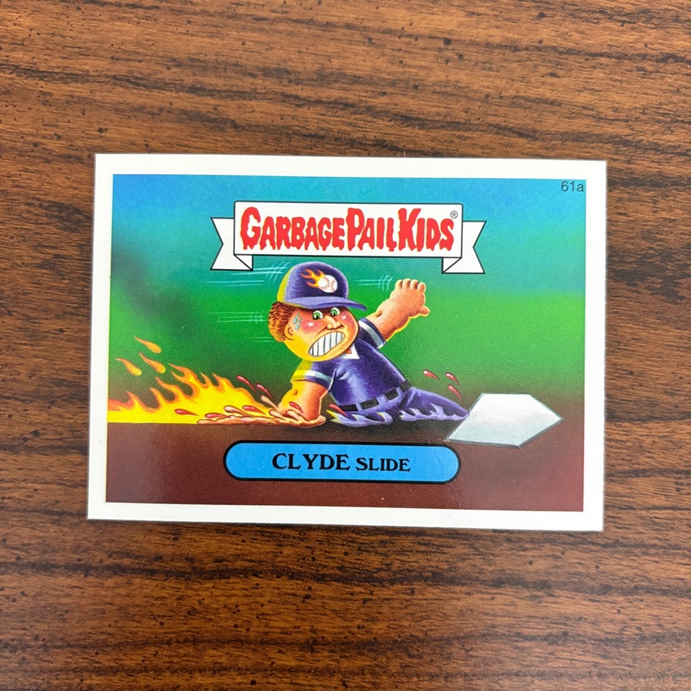 Clyde Slide - Garbage Pail Kids Trading Card